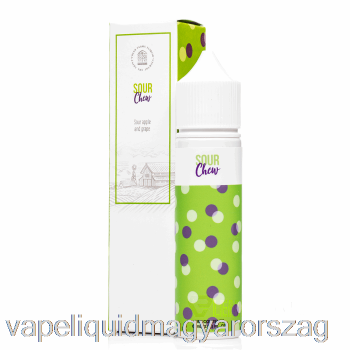 Savanyú Rágó - Friss Farmok - 60ml 0mg Vape Pen